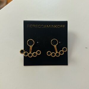 Rebecca Minkoff “ear jacket studs” earrings